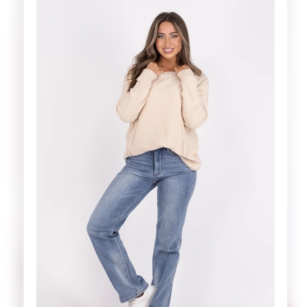 HEYSON Women’s Knitted “When you Arrived” Sweater Size 2XL